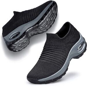 Women's Walking Shoes Sneakers Comfortable Nursing Slip on Daily Shoes